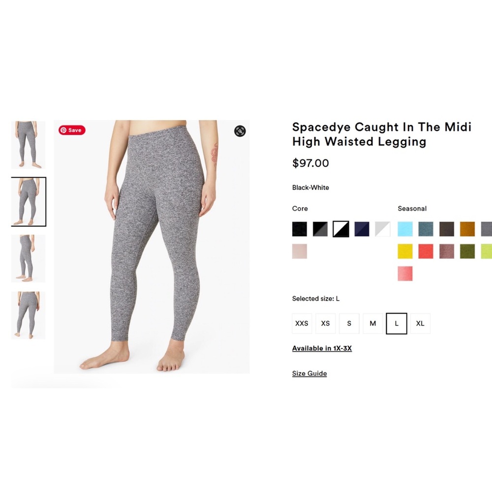 Beyond Yoga: Spacedye Leggings: Size XS